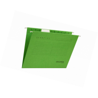 JALEMA PORTFOLIO CLIP FOLDER GREEN 50/PACK